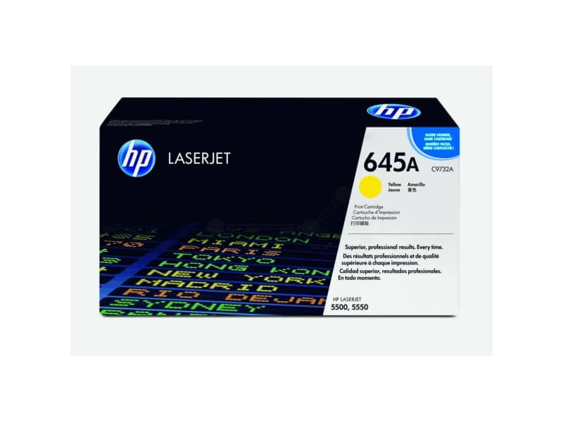 Toner 645A HP giallo standard C9732A
