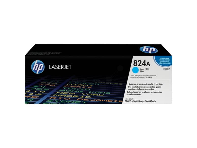 Toner 824A HP ciano standard CB381A