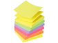 Foglietti colorati Post-it® Ricarica Z-Notes Super Sticky neon assortiti cf. 6 blocchetti da 100 ff - R330-NR