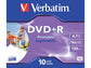 DVD+R Verbatim Jewel case 4,7 GB - Velocità 16x conf. da 10 - 43508