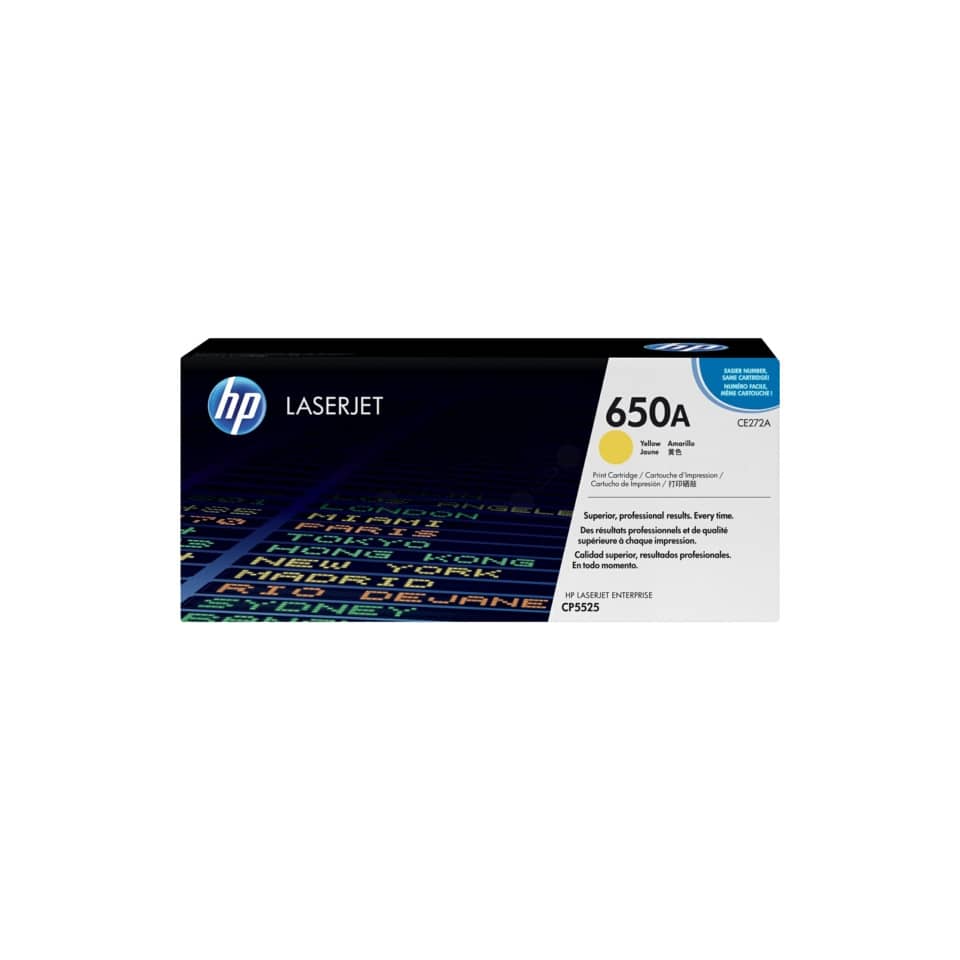 Toner 650A HP giallo standard CE272A