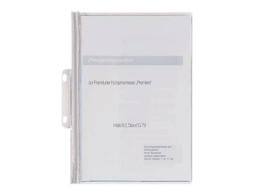 Cartellina per rilegatura DURABLE DURABIND® robusto PVC A4 1-30 fogli bianco - 225002