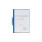 Cartellina per rilegatura DURABLE DURABIND® robusto PVC A4 1-30 fogli azzurro - 225006