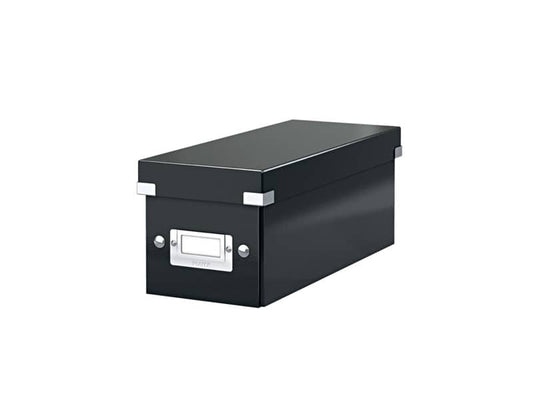 Scatola archivio per CD Leitz CLICK & STORE nero 14,3x13,6x35,2 cm 60410095