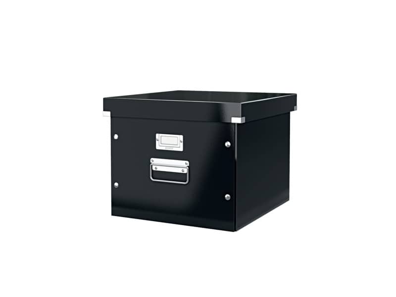 Contenitore per cartelle sospese Leitz CLICK & STORE A4 nero 35,7x28,5x36,7 cm 60460095