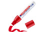 Marcatore a gesso liquido edding 4090 punta scalpello 4-15 mm rosso 4-4090002
