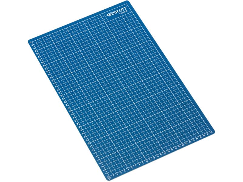 Tappetino da taglio Westcott 45x30 cm blu DIN A3 E-46003 00