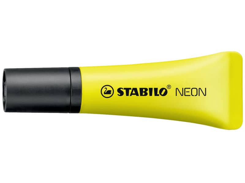 Evidenziatore Stabilo Neon 2-5 mm giallo  72/24