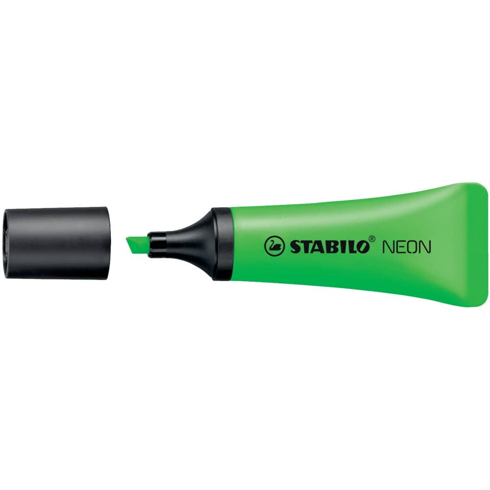 Evidenziatore Stabilo Neon 2-5 mm verde  72/33