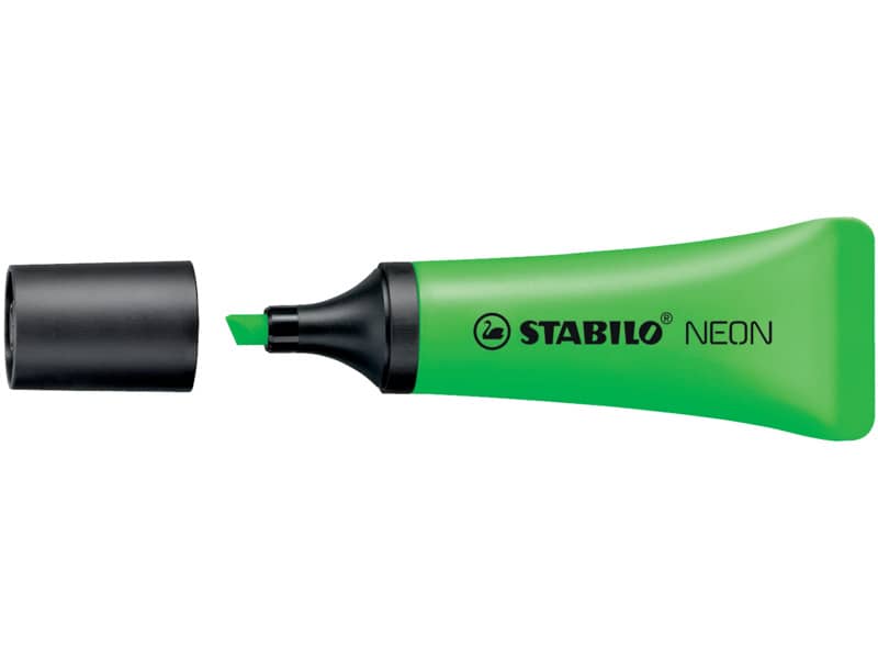 Evidenziatore Stabilo Neon 2-5 mm verde  72/33