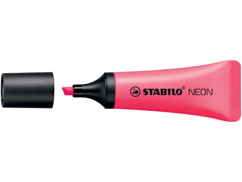 Evidenziatore Stabilo Neon 2-5 mm rosa  72/56