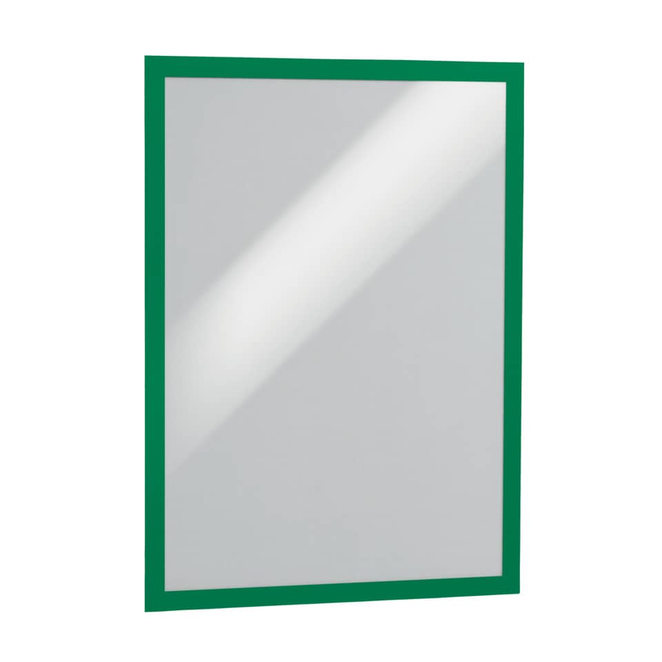 Cornici con pannello magnetico DURABLE DURAFRAME® A3 verde 325x445mm conf. 2 - 487305