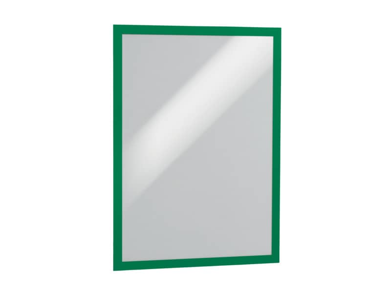 Cornici con pannello magnetico DURABLE DURAFRAME® A3 verde 325x445mm conf. 2 - 487305