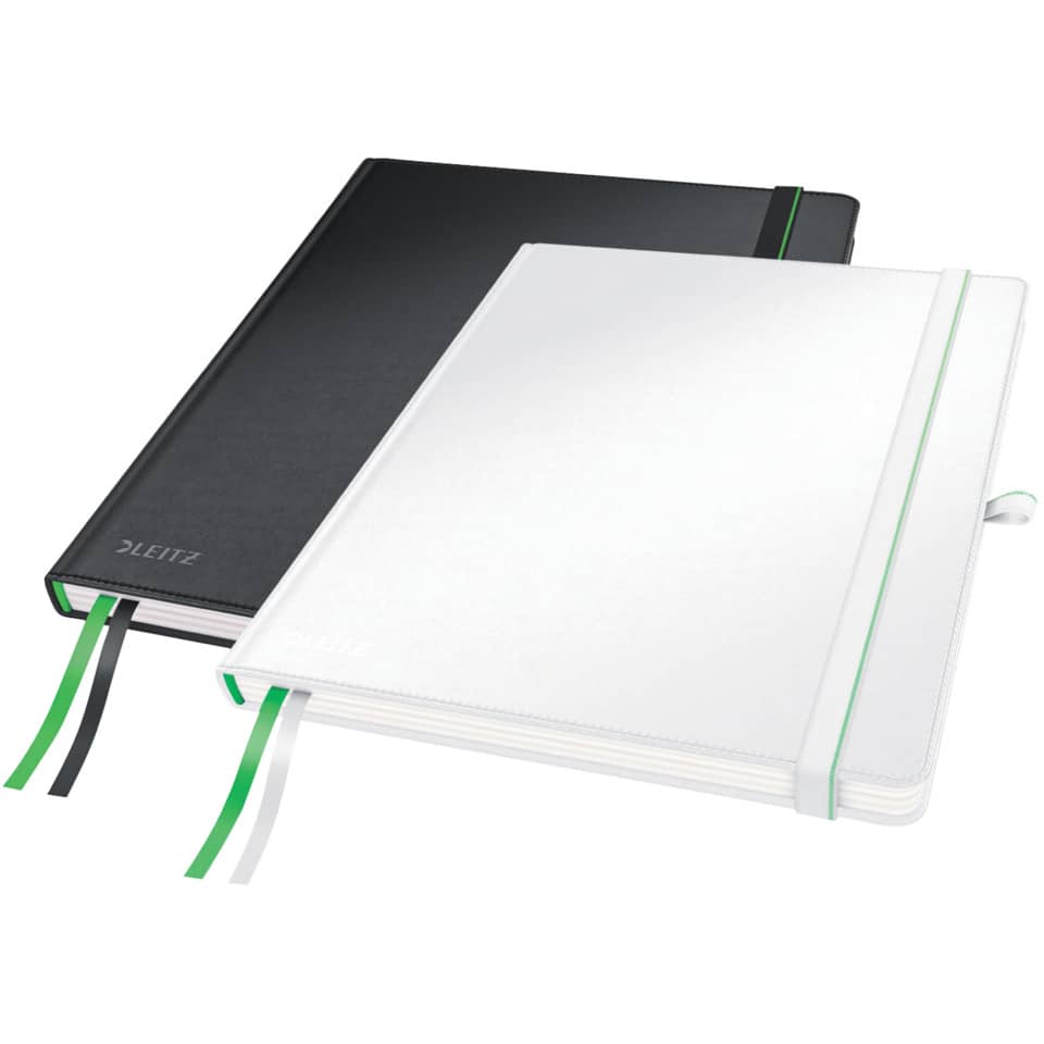 Taccuino a righe formato iPad - 80 fogli Leitz Complete bianco 44740001