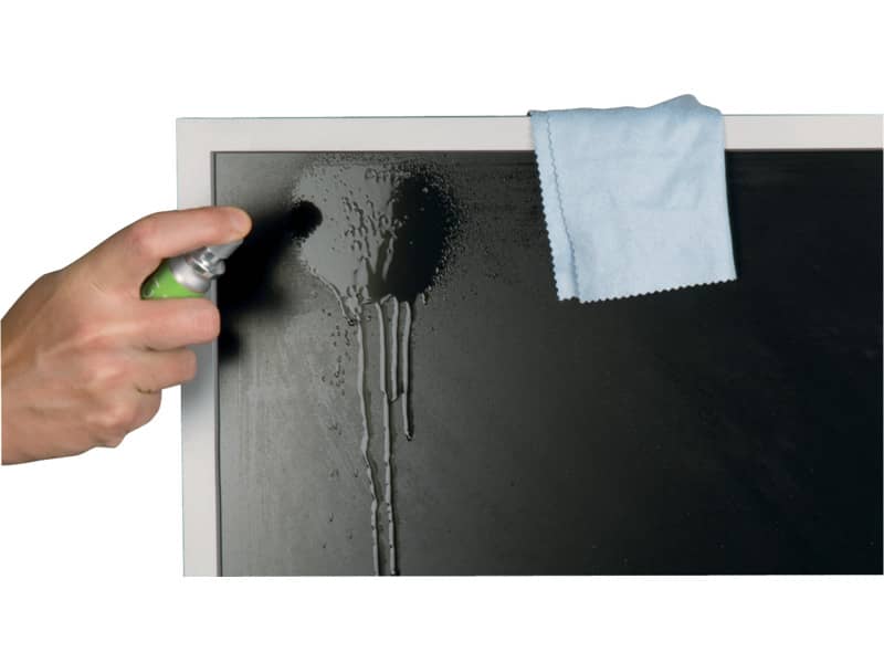 Kit pulizia laptop Q-Connect Spray da 25 ml + panno KF32158A