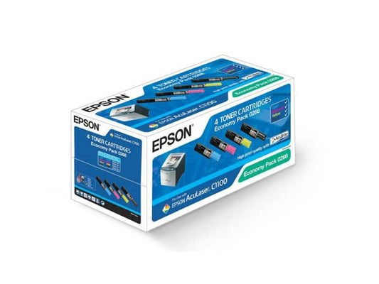 Toner 0268 Epson nero+ciano+magenta+giallo C13S050268