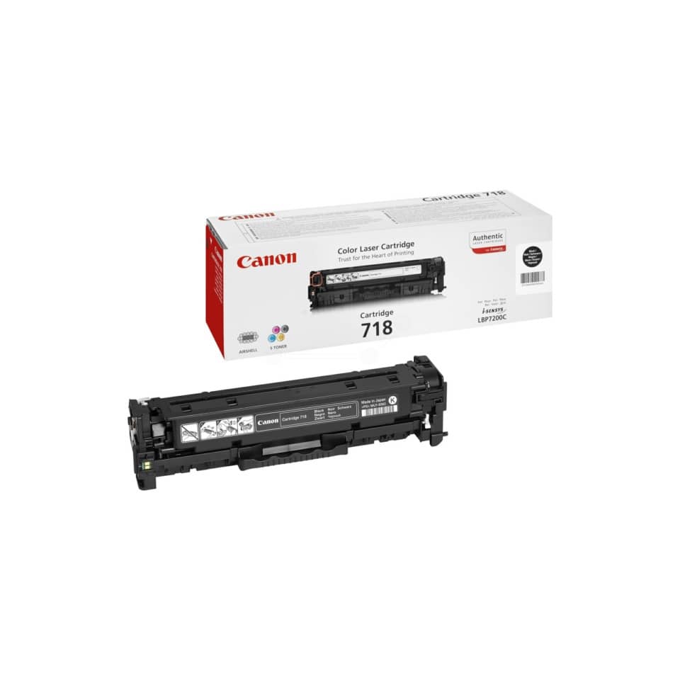 Toner CRG 718 BK Canon nero  2662B002