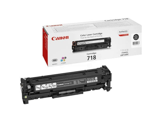 Toner CRG 718 BK Canon nero 2662B002