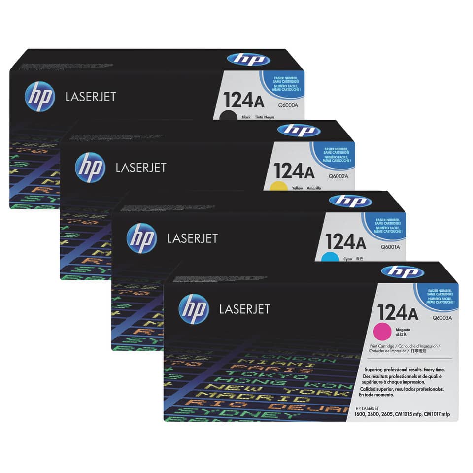 Toner 124A HP giallo  Q6002A