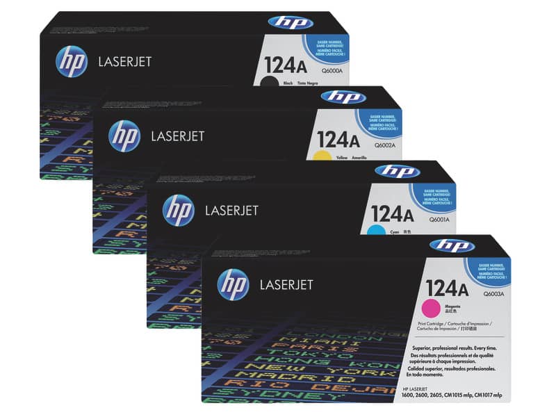 Toner 124A HP giallo  Q6002A