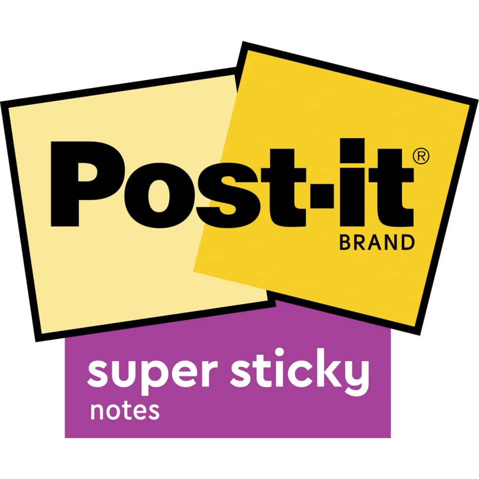 Foglietti riposizionabili Post-it® Super Sticky Marrakesh 76x76 mm assortiti conf. 6 blocc. da 90 ff - 654-6SS-MAR