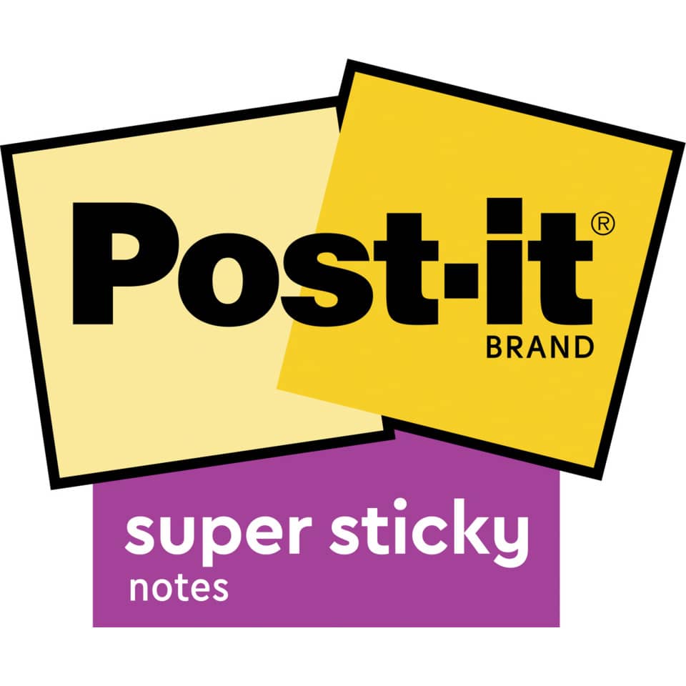 Foglietti Post-it® Super Sticky Giallo Canary™ conf. 21 blocchetti + 3 gratis da 90 ff - 622SSCY-VP24