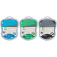 Tappetino per mouse Q-Connect con poggiapolsi in gel 22x26x2,8 cm grigio trasparente - KF20084