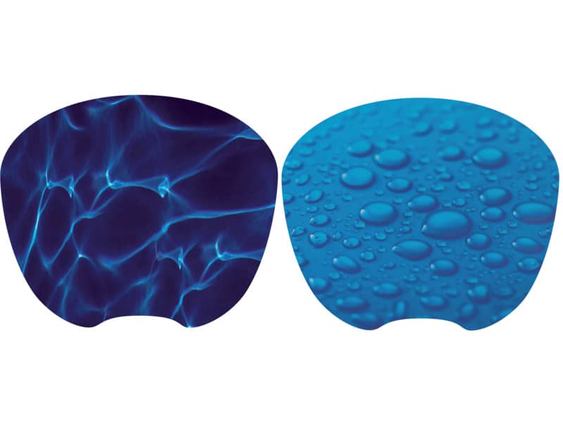 Tappetino mouse Q-Connect 21,2x17,2 cm Design Raindrop KF04559