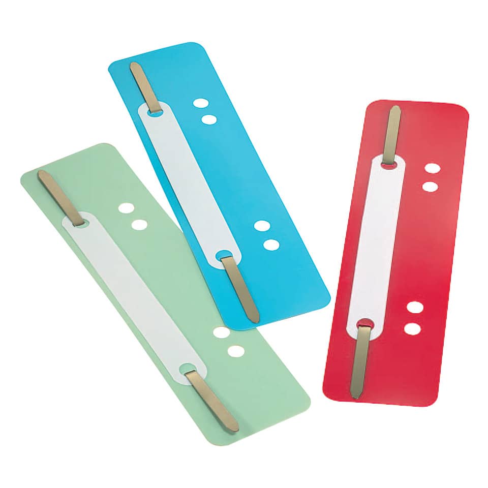 Pressini fermafogli DURABLE FLEXI® assortiti 150x38mm conf. 250 - 690100