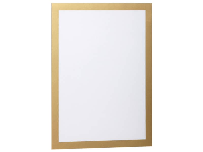 Cornici con pannello magnetico DURABLE DURAFRAME® A4 oro 236x323mm conf. 2 - 487230