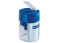Temperamatite con contenitore Staedtler Noris a 2 fori 512 001 grigio-blu 512 001