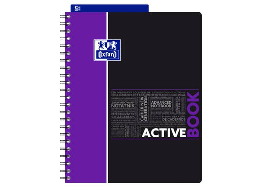 Quaderno spiralato OXFORD Student Activebook A4+ assortiti 400019520