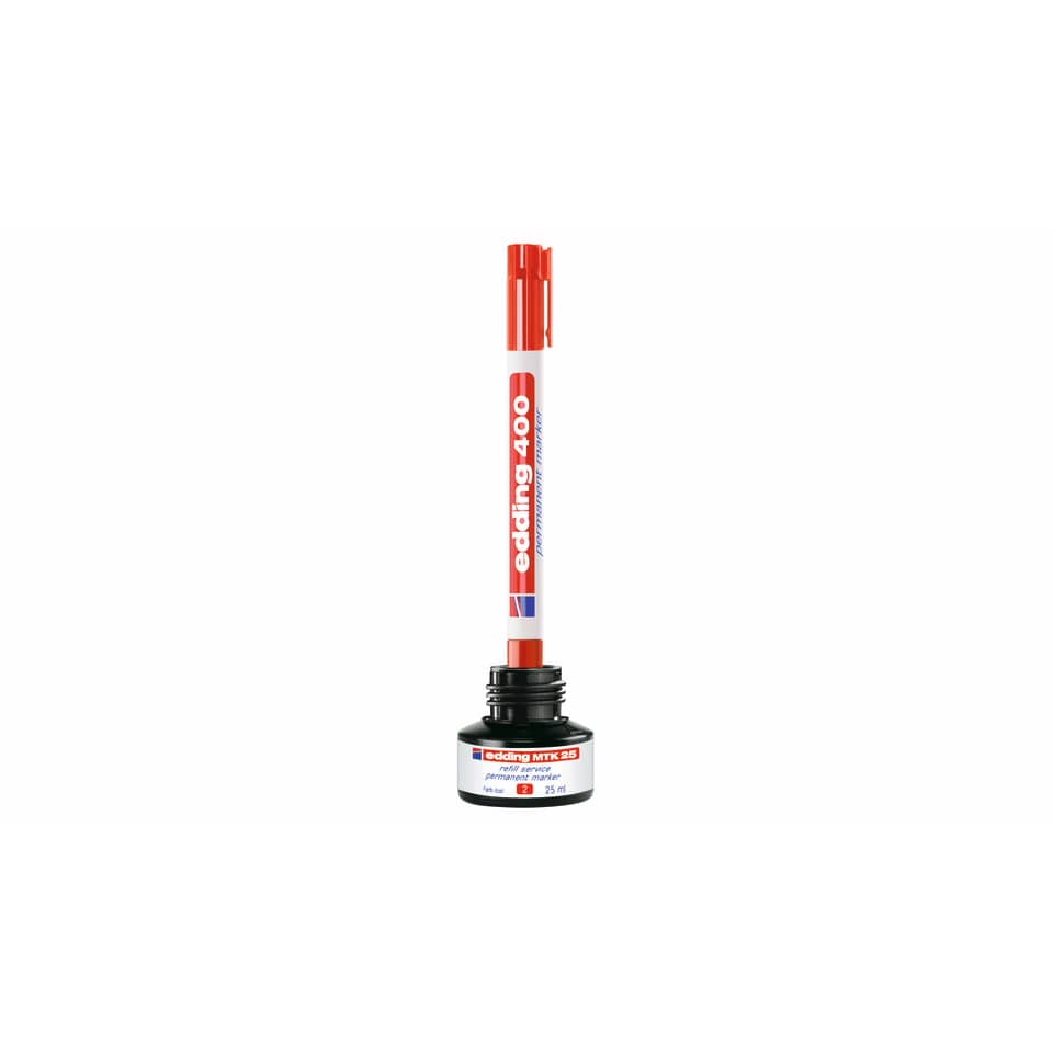 Marcatore permanente edding 400 punta conica 1 mm nero 4-400001