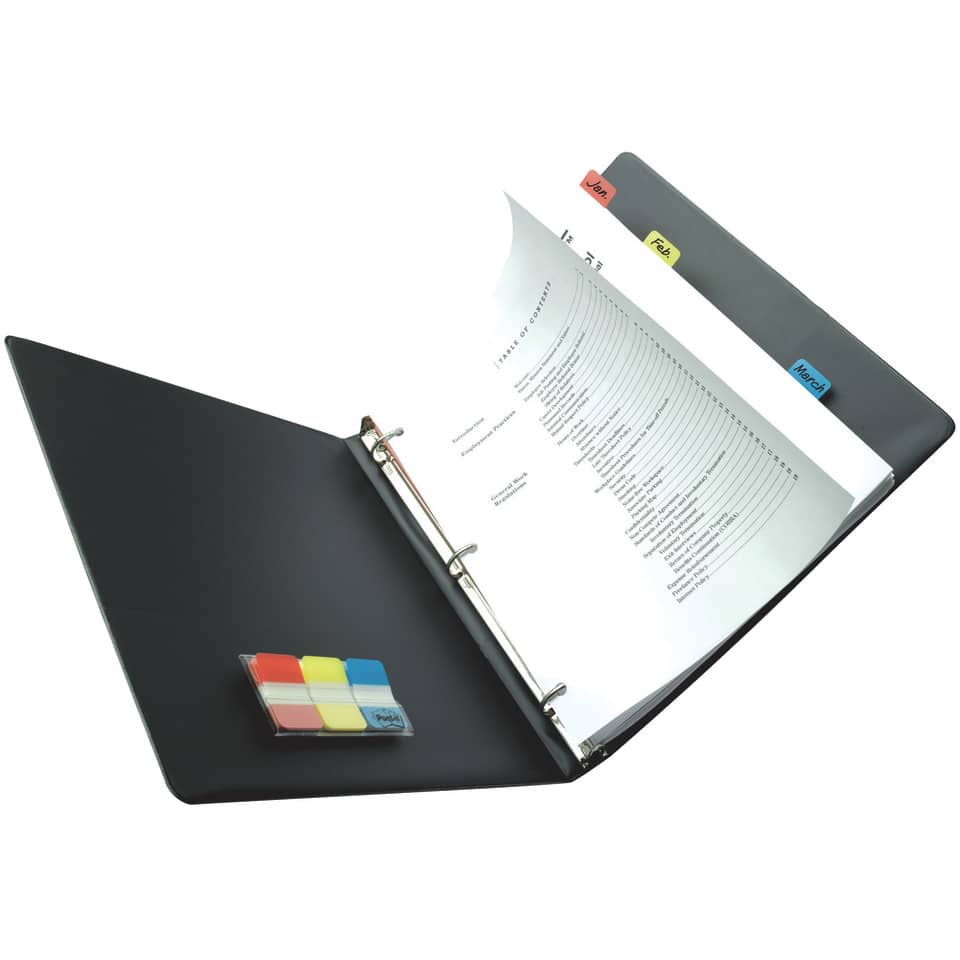 Segnapagina removibii Post-it® Index Strong colori classici 3 blocchetti da 22 - 686-RYBEU