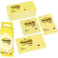 Foglietti riposizionabili classici Post-it® Notes 38x51 mm 100 ff Giallo Canary™  conf. da 12 - 653E