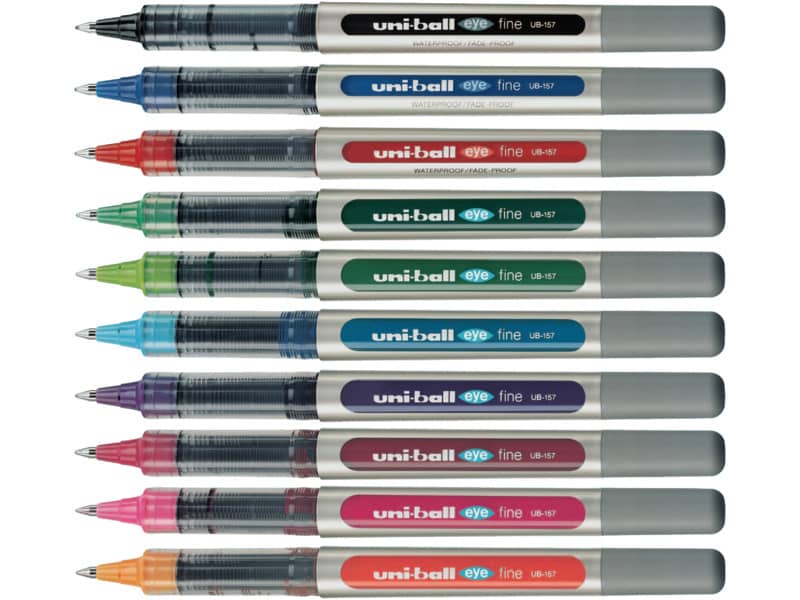 Penna gel con cappuccio EYE 0,7 mm BLU  M UB157 B