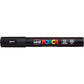 Marcatore a tempera POSCA Uni-Ball punta tonda 1,8-2,5 mm nero M PC5M N
