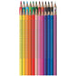 Matite colorate Faber-Castell Colour Grip  assortiti astuccio di cartone da 24 - 112470