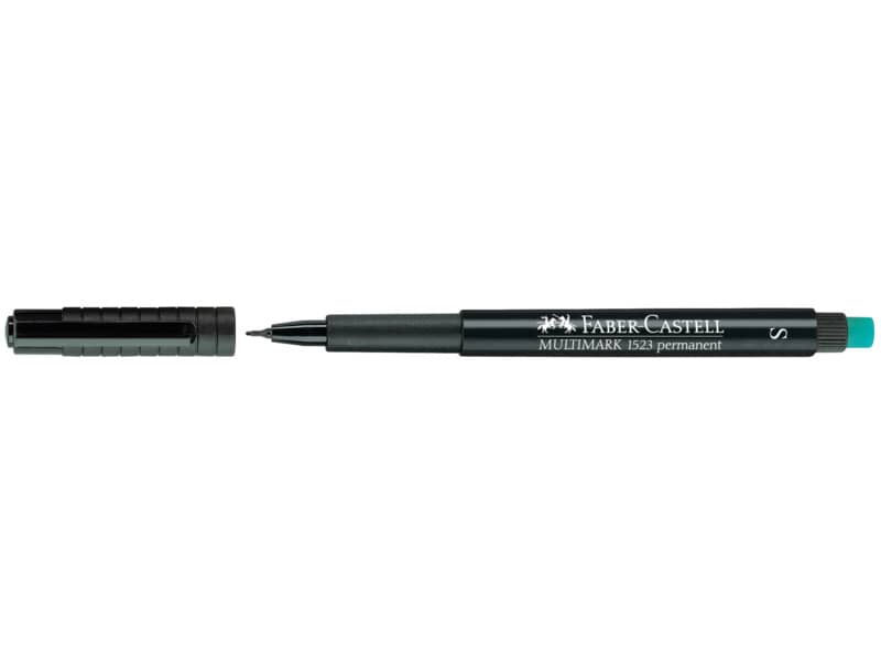 Marcatore permanente Faber-Castell Multimark nero SF 0,4 mm 152399