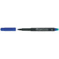 Marcatore permanente Faber-Castell Multimark 1525 M 1 mm blu 152551