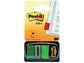 Segnapagina removibili Post-it® Index Medium con dispenser verde 50 segnapagina - 680-3