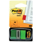 Segnapagina removibili Post-it® Index Medium con dispenser verde 50 segnapagina - 680-3