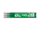 Refill penne a sfera Pilot Frixion Ball e Clicker 0,7 mm verde Set 3 pezzi - 006659