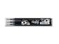 Refill penne a sfera Pilot Frixion Ball e Clicker 0,7 mm nero Set 3 pezzi - 006656