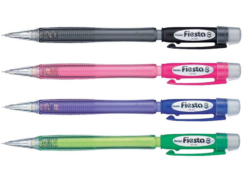 Portamine Pentel 0,5 mm HB fusto nero  AX105-AO