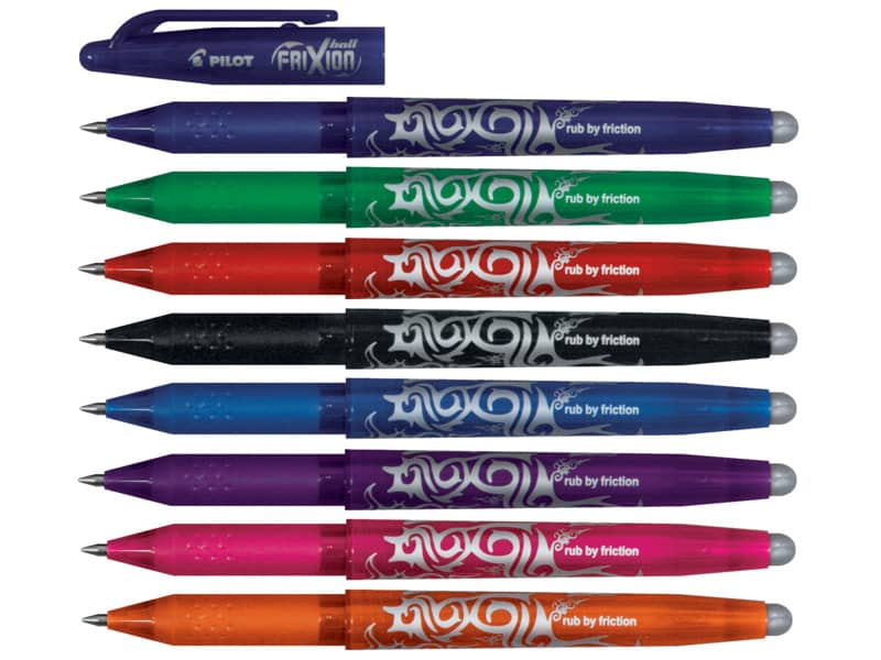Penna a sfera cancellabile Pilot Frixion Ball punta 0,7 mm nero 006660