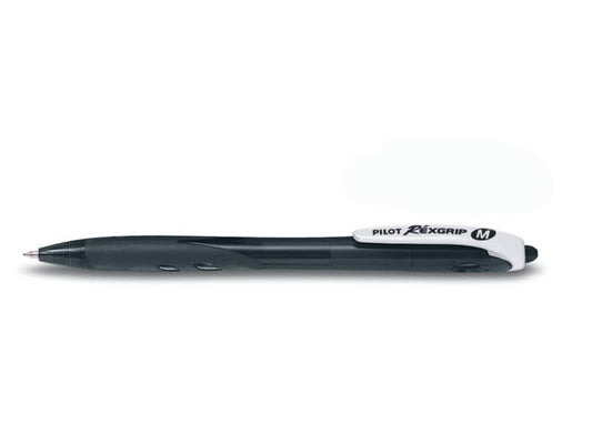 Penna a sfera ecologica Pilot Rexgrip Begreen - 1 mm - Tratto M - nero 040010