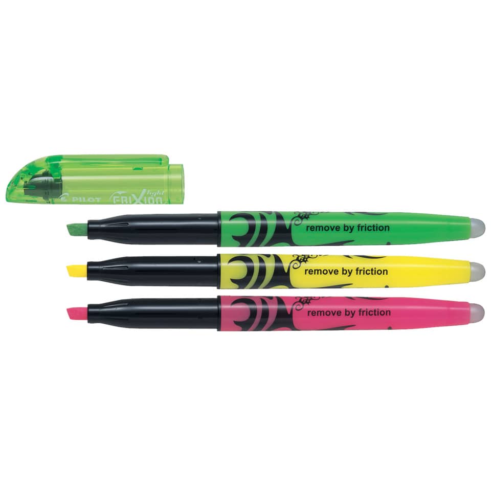 Evidenziatore a penna cancellabile Pilot Frixion Light - tratto 3,3 mm - verde 009140