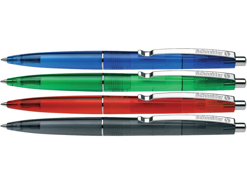 Penna a sfera a scatto Schneider K 20 Icy Colours ricaricabile tratto M blu 132003