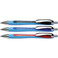 Penna a sfera a scatto Schneider Slider Rave ricaricabile tratto XB blu 132503
